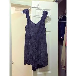 American eagle striped romper